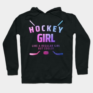 hockey girl Hoodie